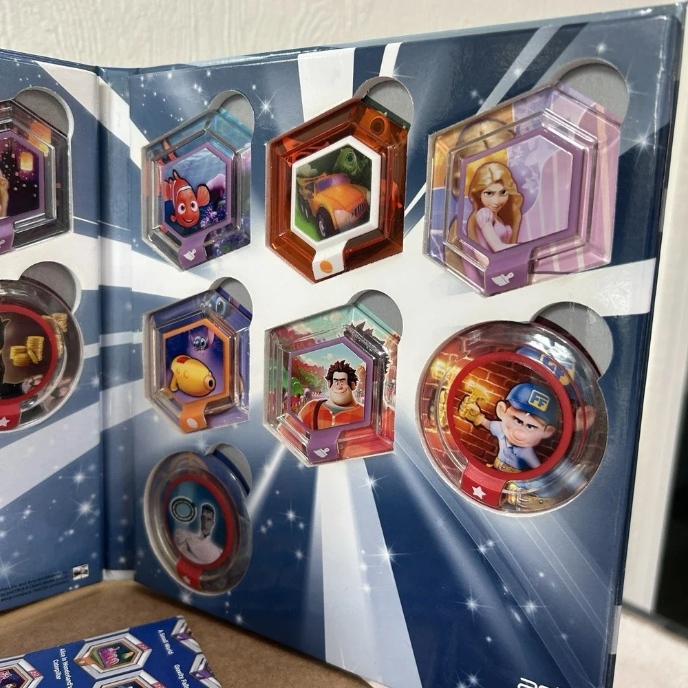 Disney‎ Infinity Originals Power Disc Album Book Storage Case 3 Discs